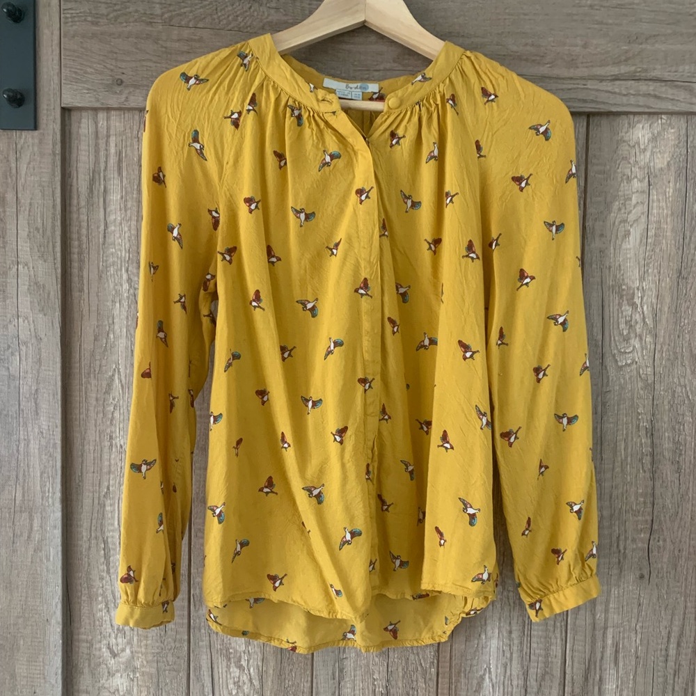 Yellow Birds Boden Blouse